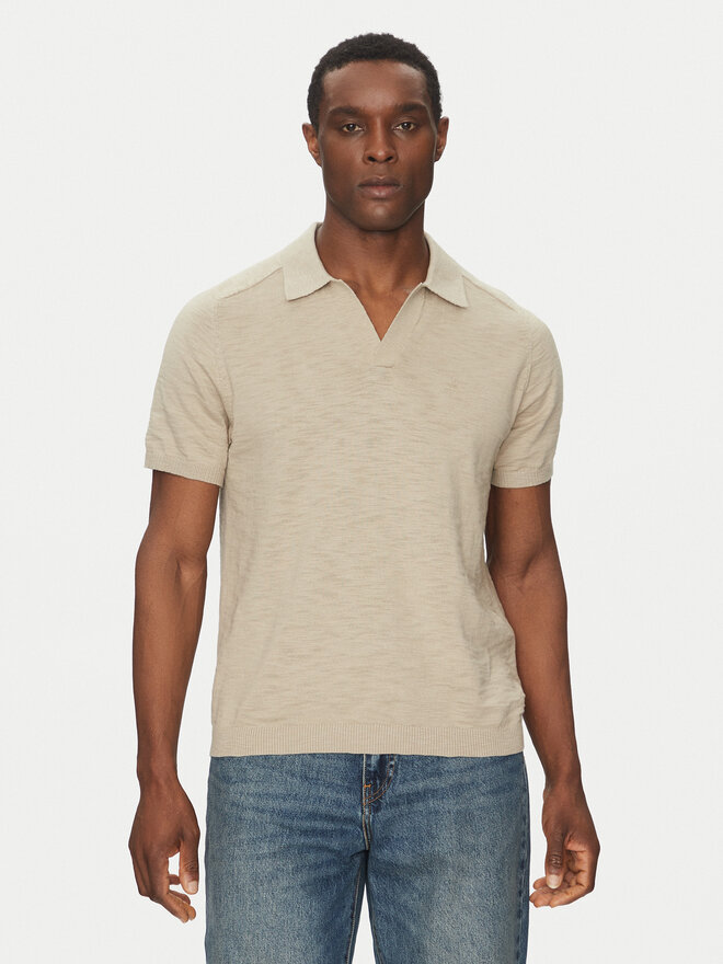 Calvin Klein Calvin Klein Poloshirt K10K114087 Beige Regular Fit