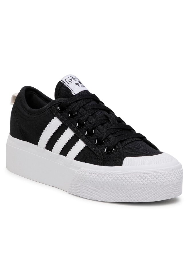 adidas Sneakersy adidas Nizza Platform W FV5321 Czarny