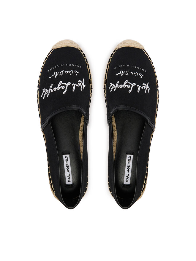 KARL LAGERFELD Espadrilles KARL LAGERFELD Kamini KL80110A Schwarz