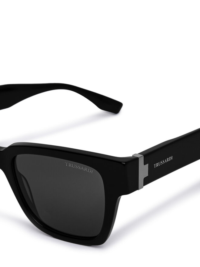 Trussardi Sončna očala Trussardi TSM9026 Črna