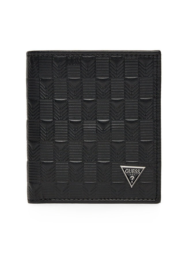 Guess Große Herren Geldbörse Guess SMMADL LEA22 Schwarz