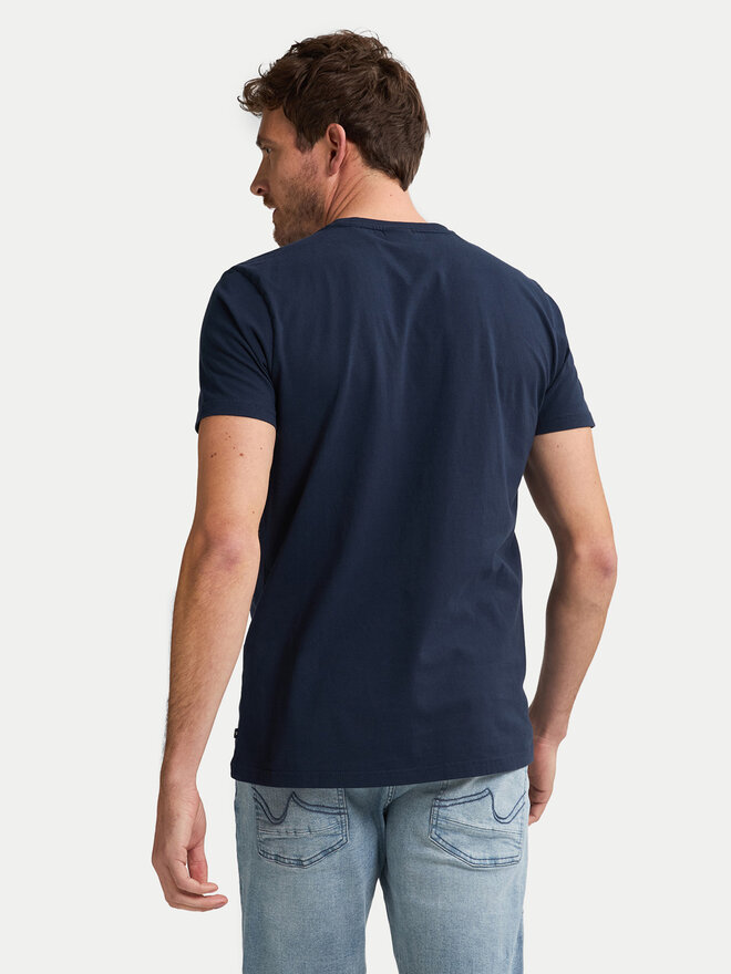Petrol Industries Petrol Industries Camiseta M-1050-TSR602 Azul marino Regular Fit