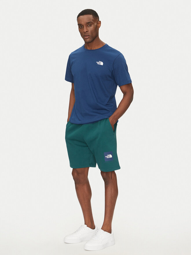 The North Face The North Face Marškinėliai Redbox NF0A87NP Mėlyna Regular Fit