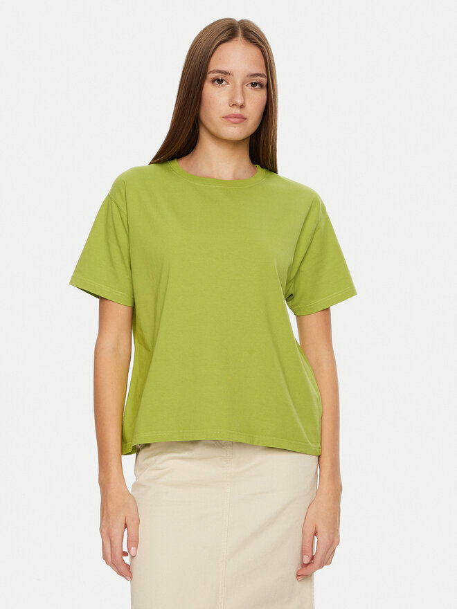 American Vintage American Vintage Camiseta Fizvalley FIZ02AH24 Verde Loose Fit