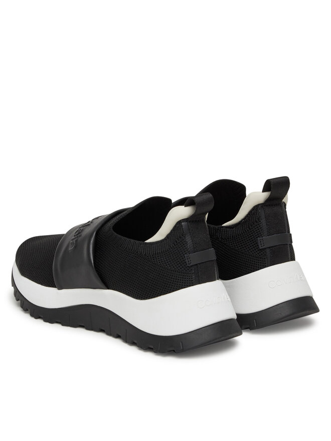 Calvin Klein Αθλητικά Calvin Klein Runner Slip On - He Nappa HW0HW02415 Μαύρο
