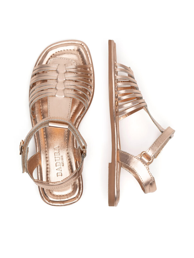 Badura Sandalen Badura K-7626-4 Goldfarben