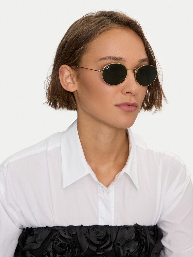 Ray-Ban Ochelari de soare Ray-Ban 0RB3547 001/31 Auriu