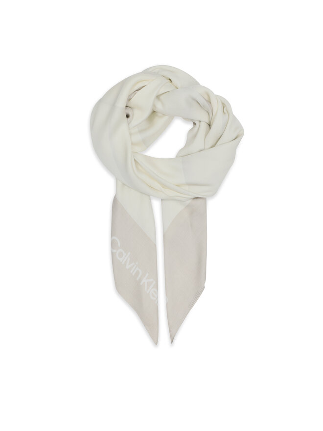 Calvin Klein Fular Calvin Klein Quilt K60K611710 Écru