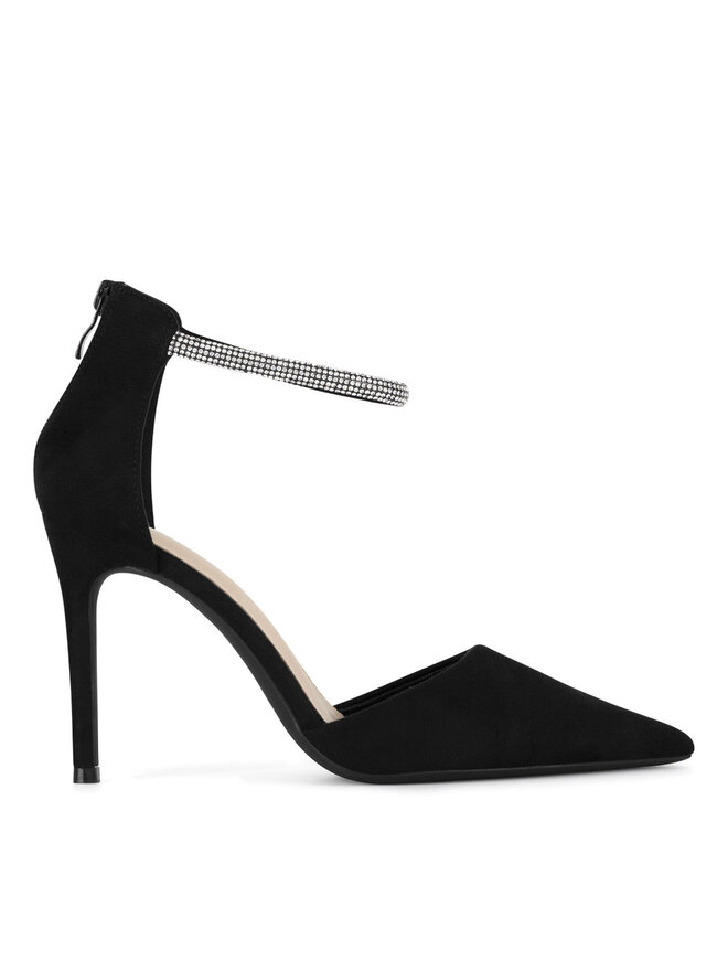 DeeZee Pantofi cu toc subțire DeeZee BG-1818 Negru