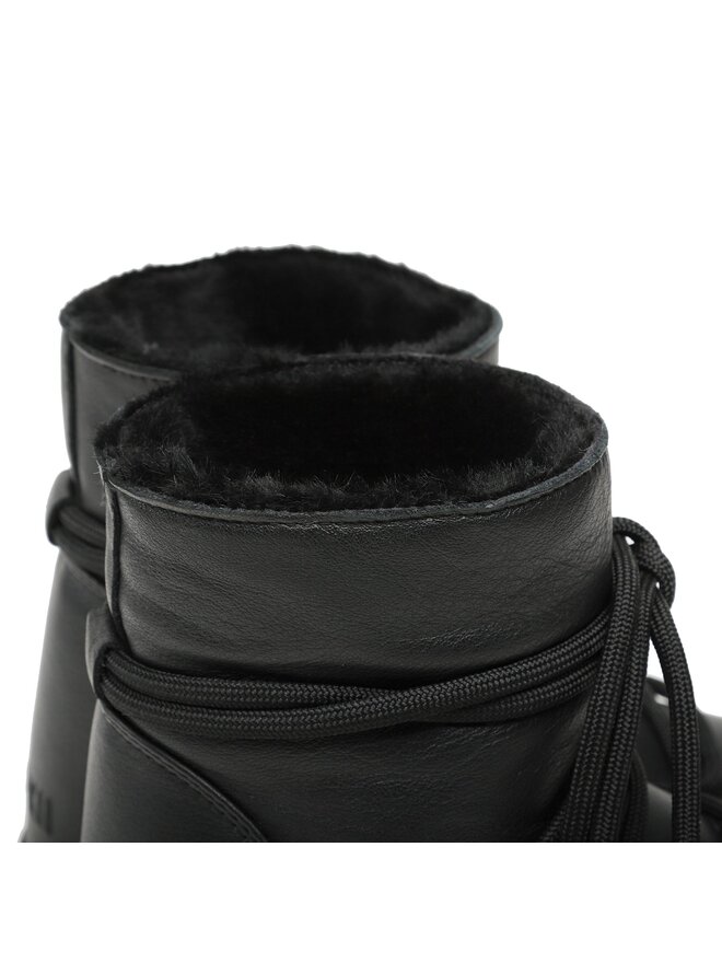 Inuikii Stivali da neve Inuikii Full Leather 75203-087 Nero