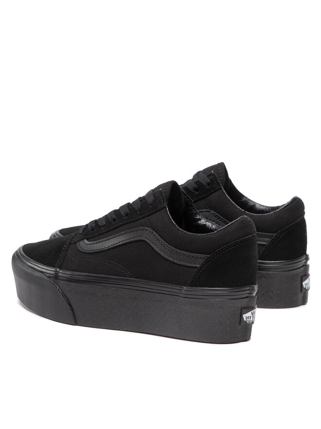 Vans Πάνινα παπούτσια Vans Old Skool Stac VN0A7Q5MBKA1 Μαύρο
