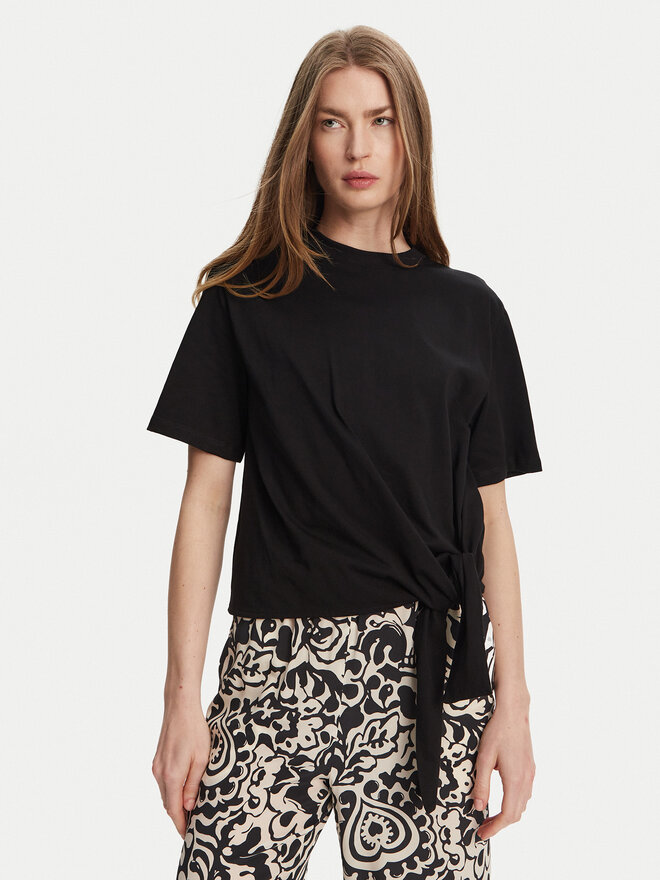 ViCOLO ViCOLO T-Shirt UD0043 Μαύρο Regular Fit