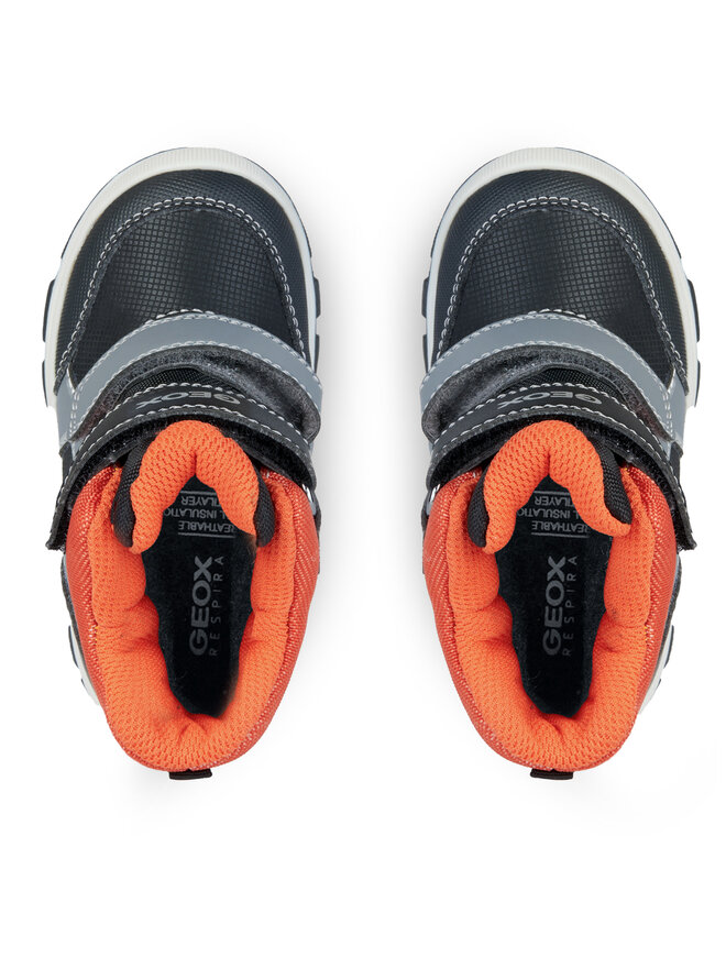 Geox Schneeschuhe Geox B Flanfil Boy B Abx B263VD 0CEFU C0038 M Schwarz