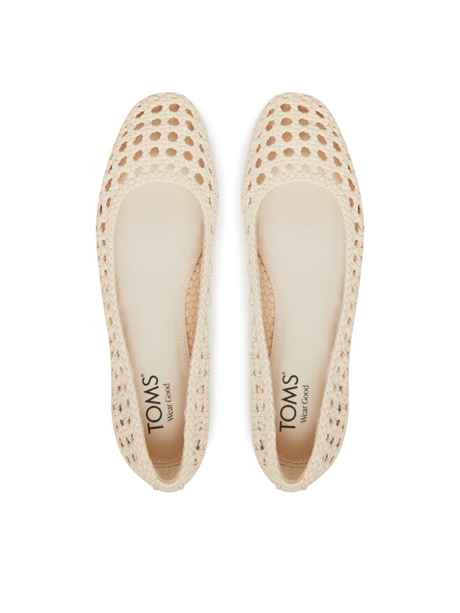 Toms Балетки Toms Briella 10021998 Écru