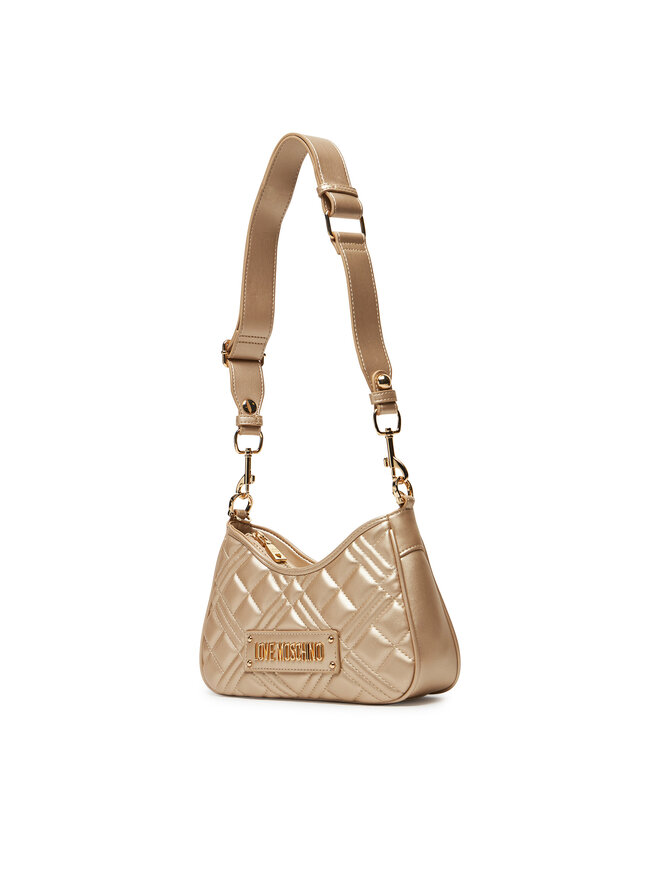 LOVE MOSCHINO Torebka LOVE MOSCHINO JC4152PP1MLA196A Złoty
