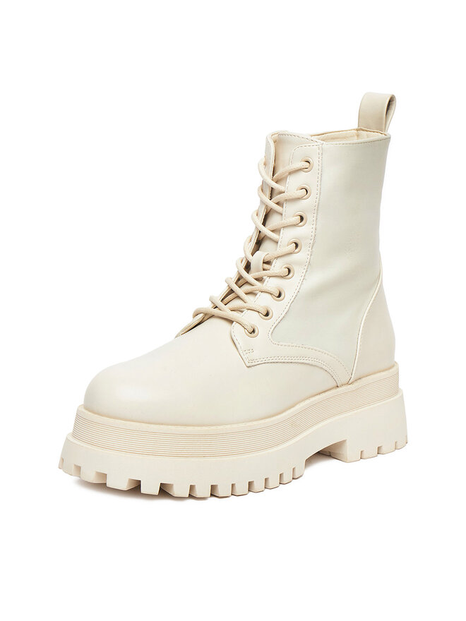 DeeZee Schnürschuhe DeeZee 13295-13 Écru