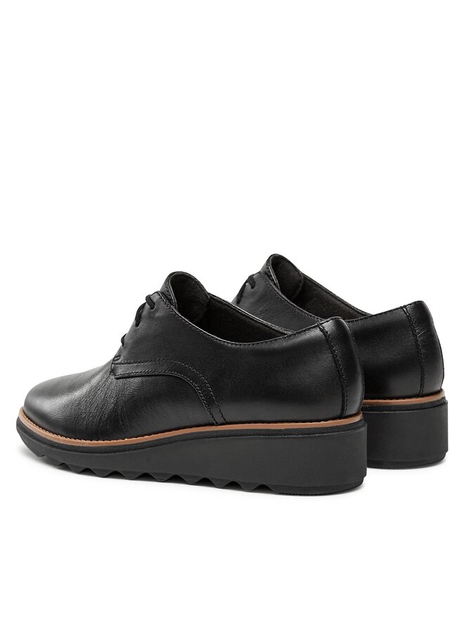 Clarks Oxford Schuhe Clarks Sharon Rae 261754164 Schwarz
