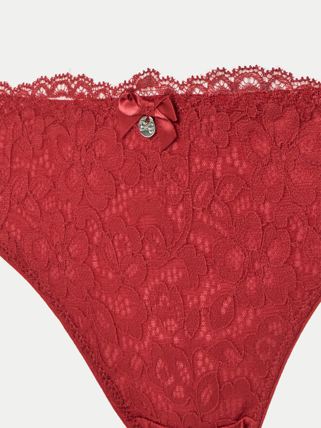 Hunkemöller Hunkemöller Στρίνγκ Marine 300261 Κόκκινο