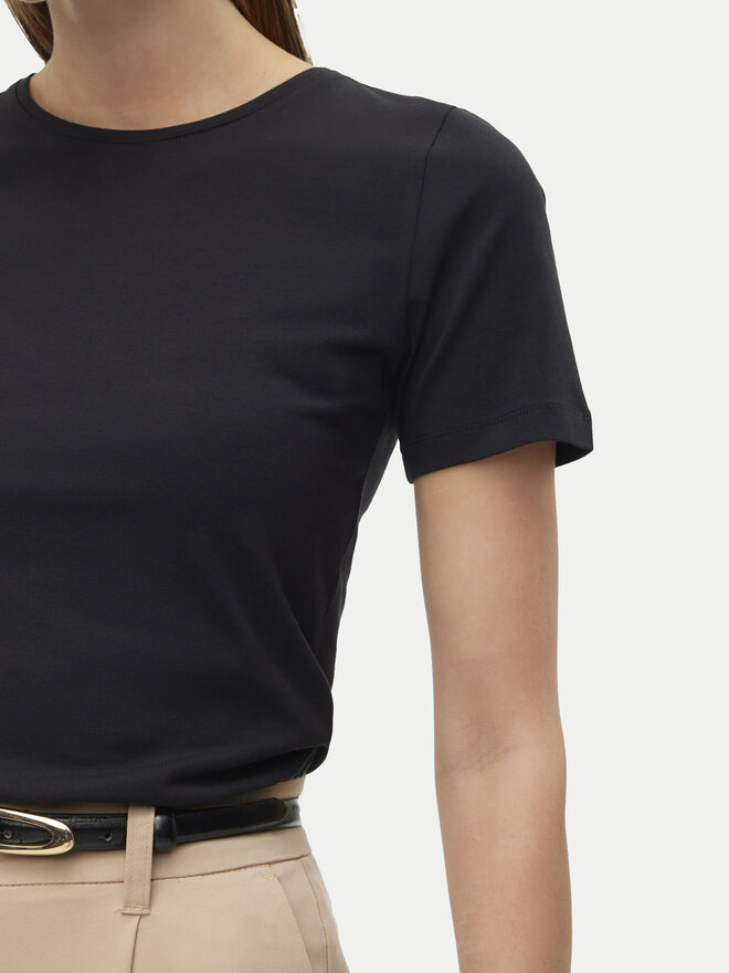 Vero Moda Vero Moda T-Shirt Lulu 10323755 Schwarz Regular Fit