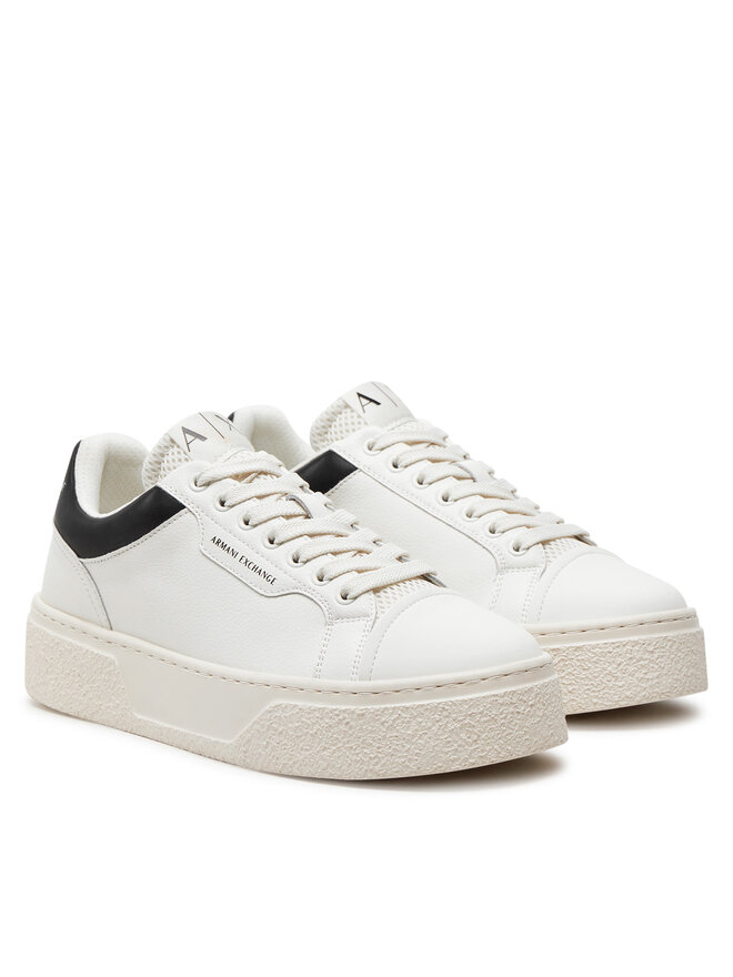 Armani Exchange Sneakersy Armani Exchange XUX236 XV906 N480 Biały