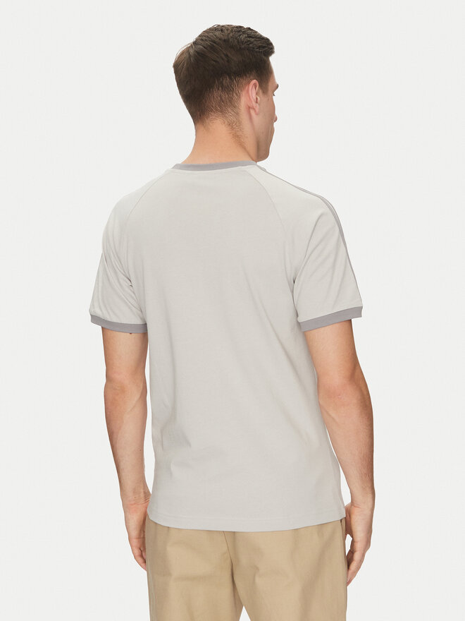 adidas adidas Camiseta adicolor Classics 3-Stripes JN7016 Gris Slim Fit