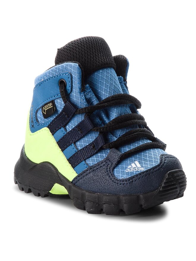 Śniegowce adidas Terrex Mid Gtx I GORE-TEX D97655 Niebieski | eobuwie.com.pl