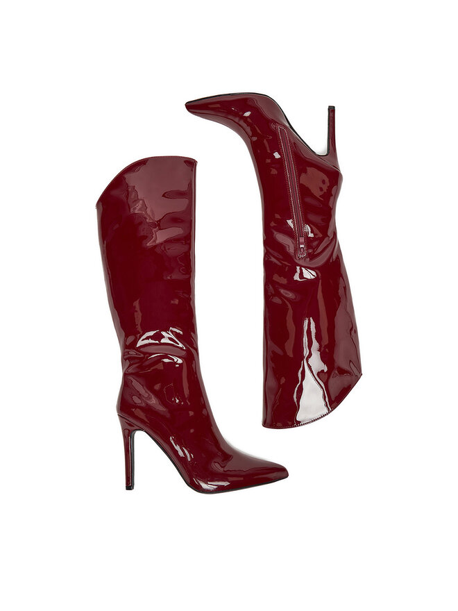 DeeZee Botas altas DeeZee 197-6 Guinda/burdeos