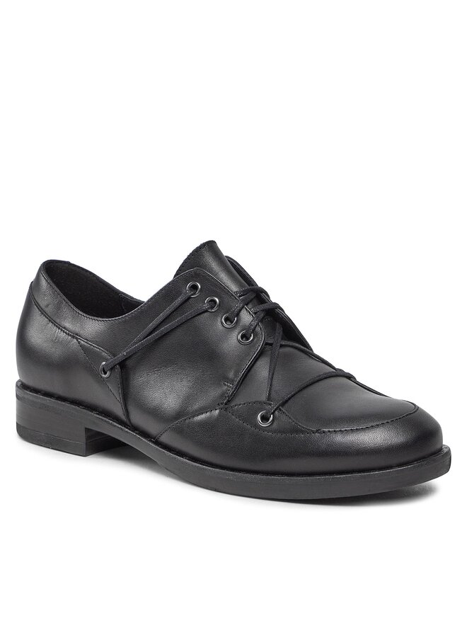 GINO ROSSI Oxford Schuhe Gino Rossi Atsu DPI632-621-E100-9900-0 Schwarz