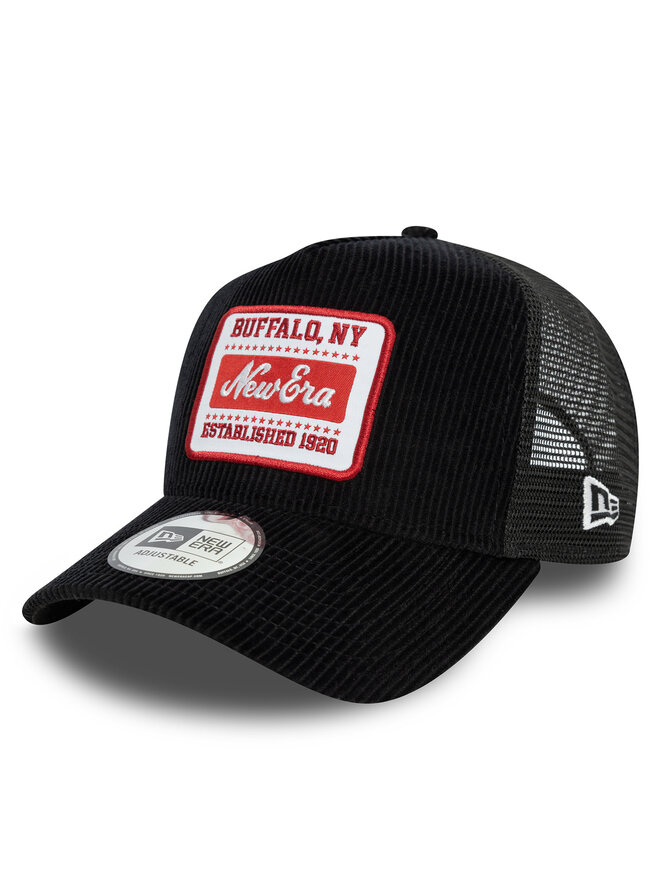 New Era Czapka z daszkiem New Era Cord Patch 60603669 Czarny