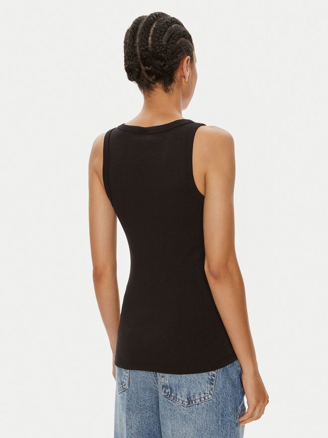 HUGO Hugo Топ Datamia 50514489 Чорний Slim Fit