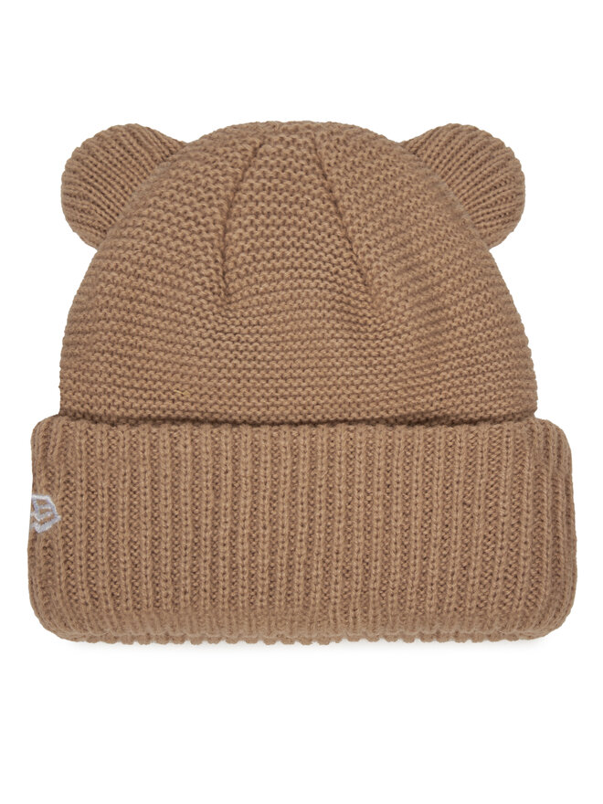 New Era Sapka New Era Teddy Bear Ears Cuff Knit Beanie 60580864 Barna