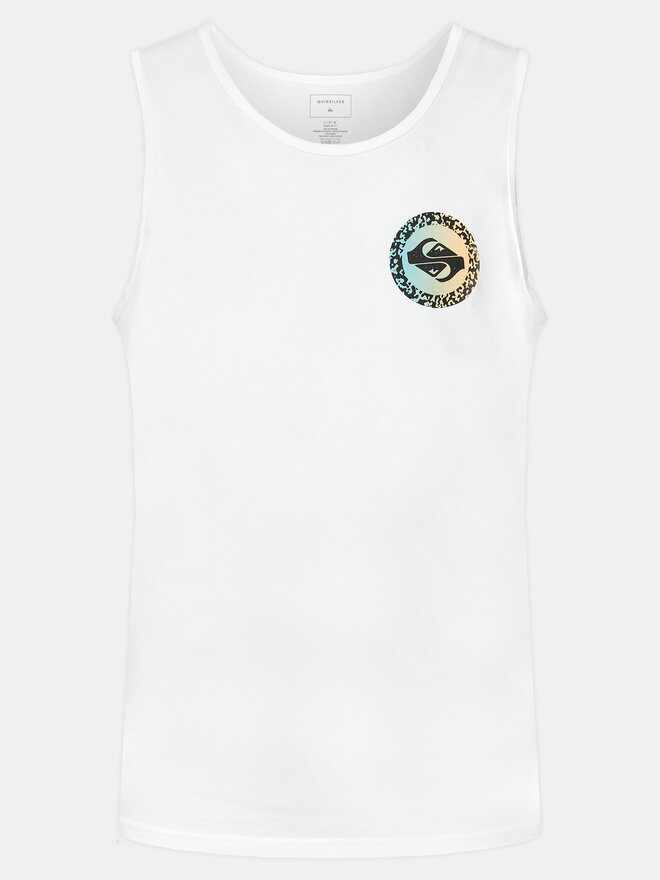 Quiksilver Quiksilver Trikó Long Fade EQYZT07663 Fehér Regular Fit