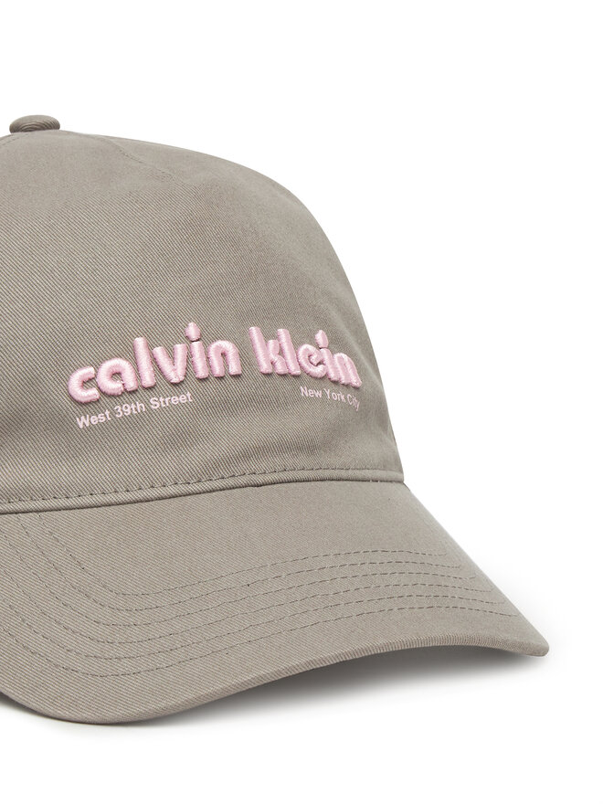 Calvin Klein Cap Calvin Klein Small Monogram LV04G5061G Grau