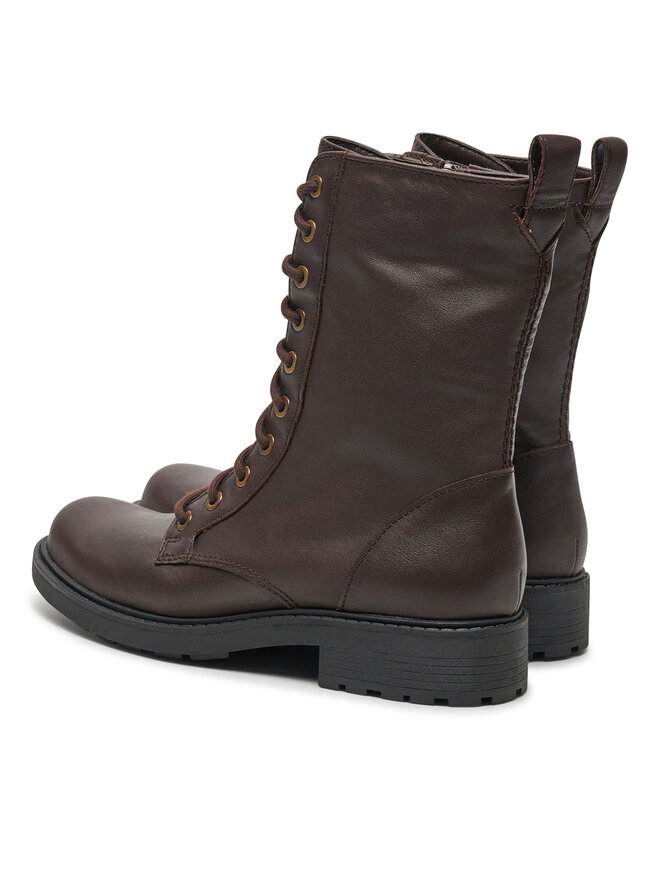 Clarks Μποτάκια Clarks Orinoco 2 Style 26178862 Καφέ
