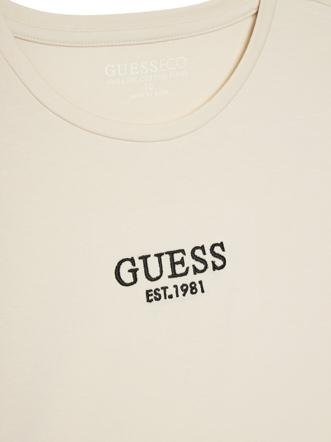 Guess Guess Camiseta J4BI34 J1314 Beis Boxy Fit
