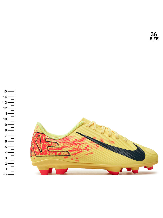 Nike Buty do piłki nożnej Nike Vapor 16 Club Km Fg/Mg FQ8288 Żółty