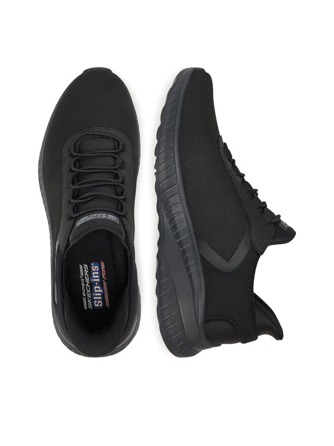 Skechers Sneakers Skechers SLIP INS BOBS SPORT SQUAD 118303 BBK Negru
