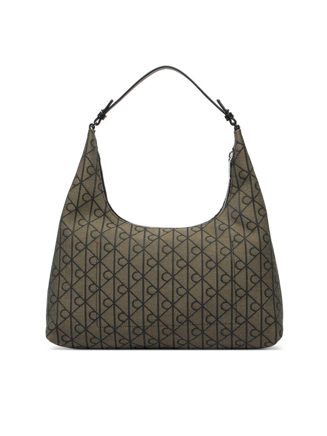 Calvin Klein Handtasche Calvin Klein Emblem Jacquard LV04F3635G Khakifarben
