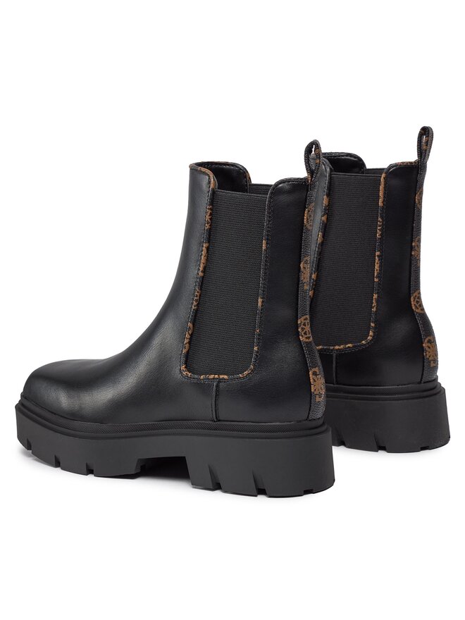 Guess Μποτάκια με λάστιχο Guess FL8REN ELE10 Μαύρο