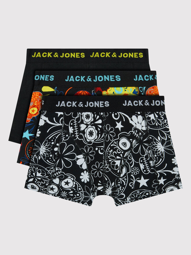 Jack&Jones Junior Jack&Jones Junior Set 3 parov boksaric Sugar 12189220 Črna