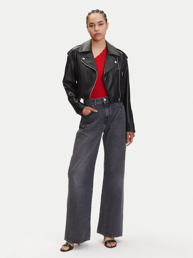 JDY JDY Felső Nanna 15351420 Piros Slim Fit