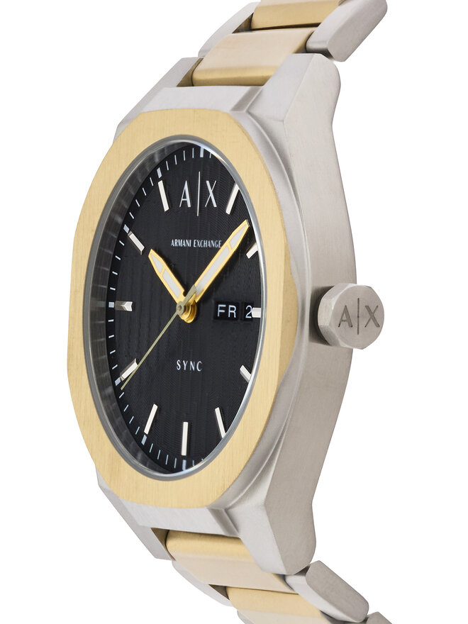 Armani Exchange Годинник Armani Exchange Sync AX4298 Срібний