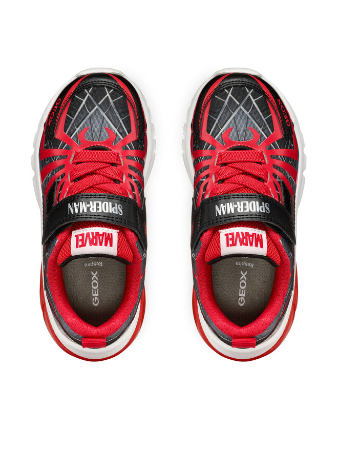 Geox Sneakersy Geox J Ciberdron J55LBG 014CE C0048 M Černá