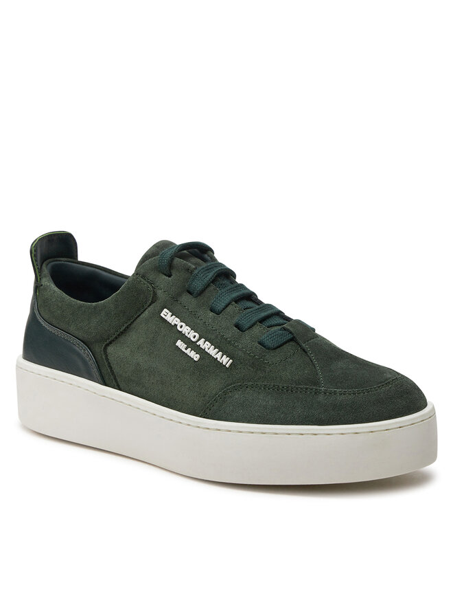 Emporio Armani Tenisice Emporio Armani X3X207 XR158 00571 Zelena