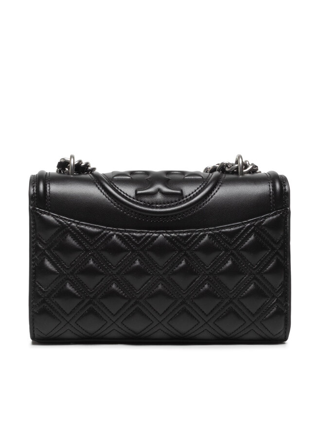 Handtasche Tory Burch Fleming Small Convertible Shoulder Bag 75576 Schwarz eschuhe