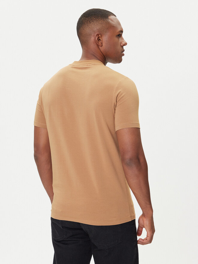 KARL LAGERFELD KARL LAGERFELD Camiseta 755051 554235 Beis Regular Fit
