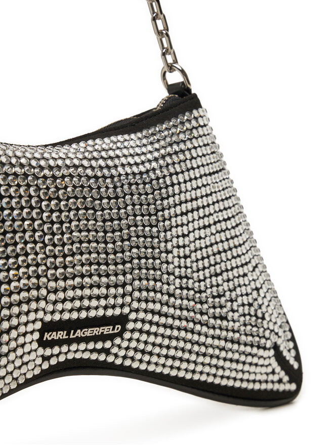 KARL LAGERFELD Torbica KARL LAGERFELD 246W3026 Srebrna