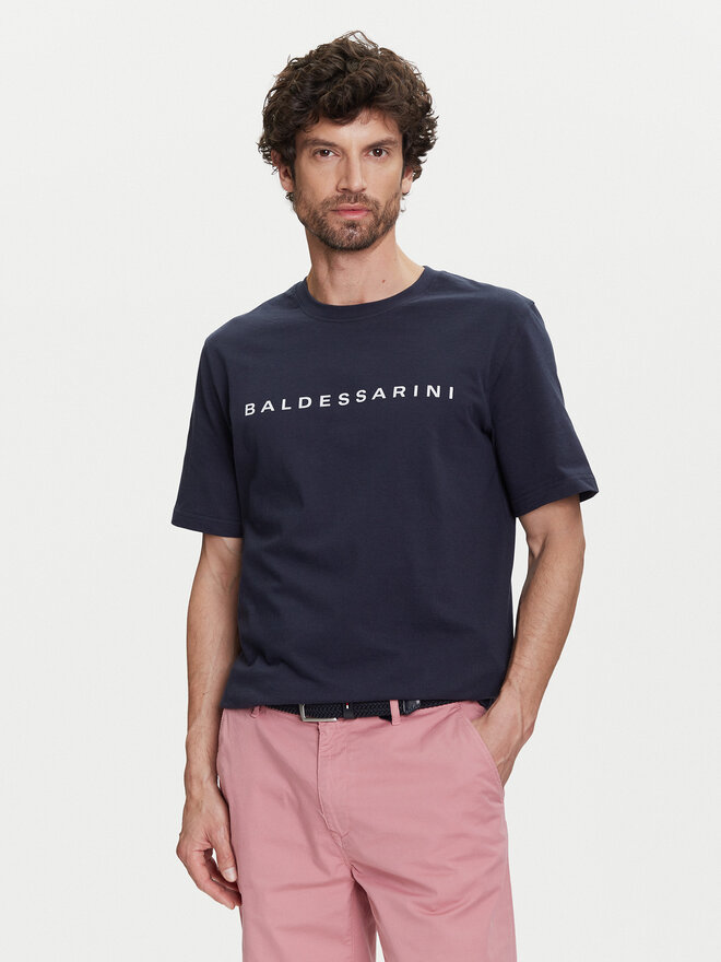 Baldessarini Baldessarini Футболка B4 20082.5293 Cиній Regular Fit