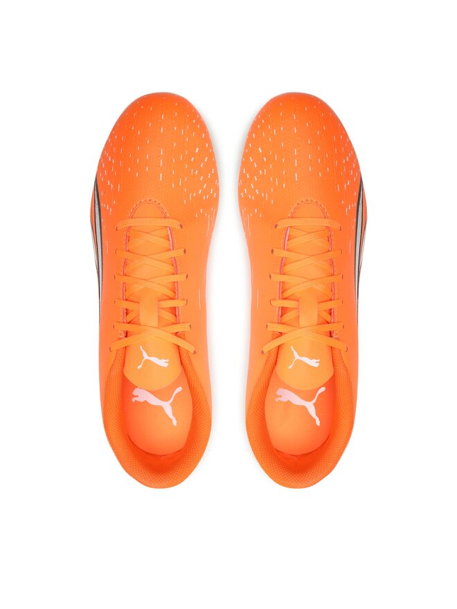 Puma Buty do piłki nożnej Puma Ultra Play Fg/Ag Ultra 107224 01 Pomarańczowy
