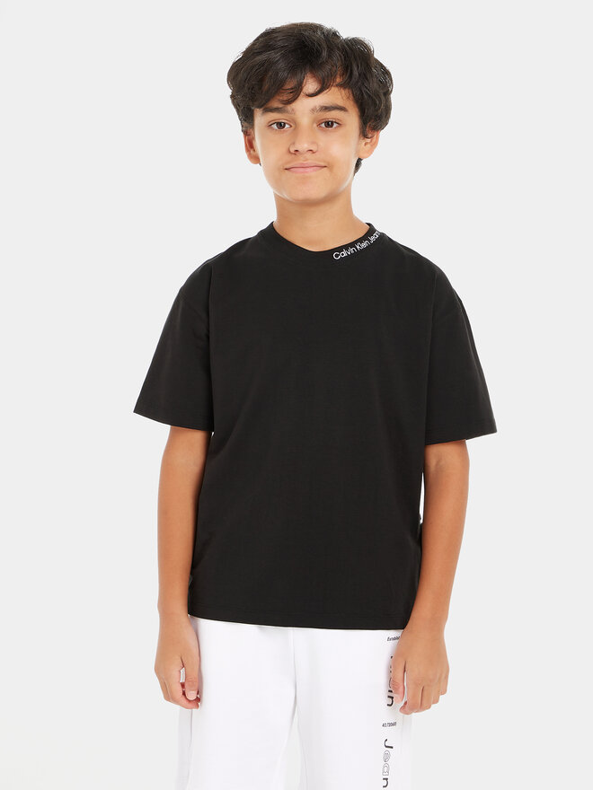 Calvin Klein Jeans Calvin Klein Jeans T-Shirt Intrasia IB0IB02032 Μαύρο Relaxed Fit
